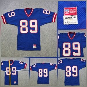 VTG New York Giants Mark Bavaro NFL Football Jersey Mens Small 89 Sand-Knit USA